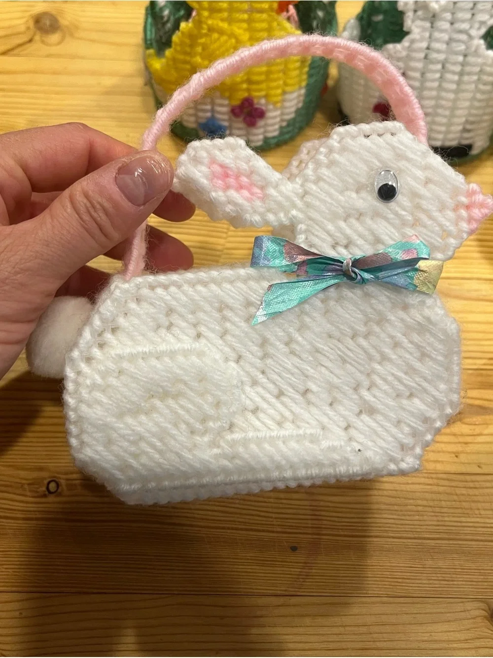 Crocheted Easter Baskets